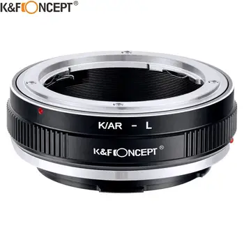 A K&F KONCEPCIÓ K/AR-L a K/AR Objektív L Mount Adapter Gyűrű Konica AR-Hegy Sigma Leica, Panasonic L mount Kamera
