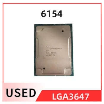Arany 6154 SR3J5 Gold6154 Processzor 24.75 M Cache 3.00 GHz-es, 18-mag 200W LGA3647 CPU