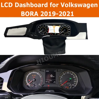 Digitális Műszerfal Panel Virtuális műszerfalon Pilótafülke LCD Sebességmérő VW Bora 2019 2020 2021
