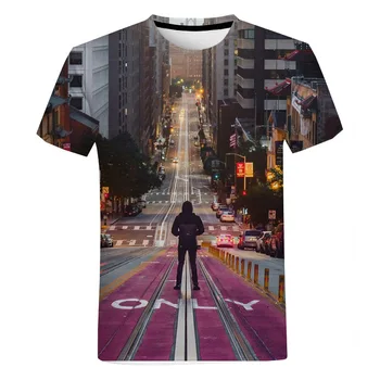 Forró Hip-Hop, Street Style Póló Férfiak/nők 3D Nyomtatott póló, Alkalmi Harajuku Tshirt Maximum Túlméretezett Rövid Ujjú Felsők Pólók