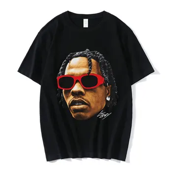 Hip-Hop Rapper Lil Baba Grafikus Póló Férfi Női 90-es évek Vintage Túlméretezett Rövid Ujjú póló Streetwear Divat póló