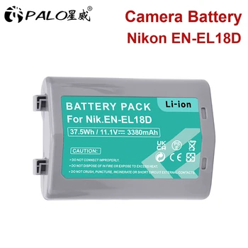 HU-EL18D ENEL18D Akkumulátor Fényképezőgép Akkumulátor Nikon EN EL18a HU EL18 Z9 D6 D5 D4S D800 D810 D850 D500 MB-D17 MB-D18 Akkumulátor Markolat