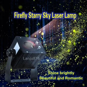 IIP65 LED vetítési fény, firefly lézer fény, KTV disco esküvőre színpadi fény, égi csillag udvar táj fény