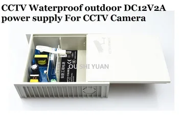 Magas Minőségű CCTV Tápegység AC110V-220V DC12V 2A CCTV Biztonsági Kamera