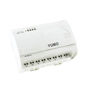 Magas minőségű YUMO NYRT AF-20MT-D2 DC12/24V,12points DC bemenet 8 pont tranzisztor kimenet PLC Vezérlő