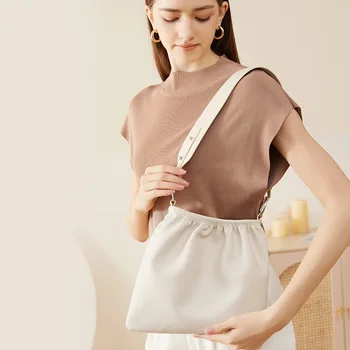Női táska 2023 új divat niche design hónalj táska az egyik vállát a kereszt test, női táskák lánc táska