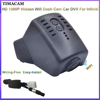 TIMACAM 1080P Wifi Autó Dvr Kamera Kamera Infiniti qx50 qx 50 2018 2019 2020 2021 2022 Dashcam Videó Felvevő Könnyű Telepítés