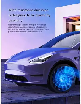 Új 4DB a Tesla Model 3-18 Inch Hub Sapka Eredeti Autó Csere Kerék Kap Autó Dísztárcsa Teljes Borító Tartozékok 2019-2023
